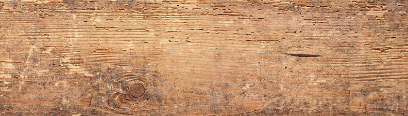 panoramic board as background, rustic wood texture
