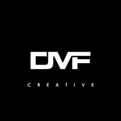 DMF Letter Initial Logo Design Template Vector Illustration