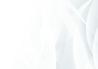 カーブする灰色のグラデーションの抽象背景