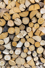 Brennholzstapel