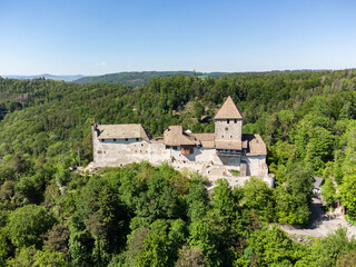 Fototapeta na wymiar Die Burg Hohenklingen oberhalb von Stein am Rhein