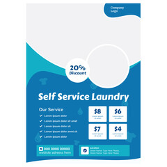 Self Laundry Flyer