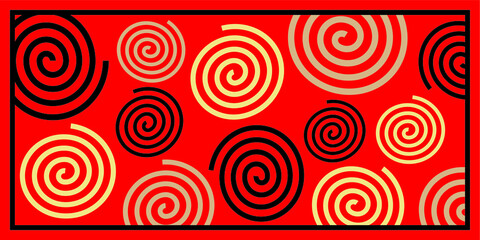 abstract background with circles