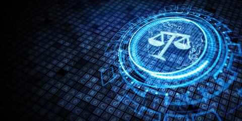 Business, Technology, Internet and network concept. Labor Law Lawyer Legal.