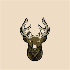 deer head for your logo,mascot and brand