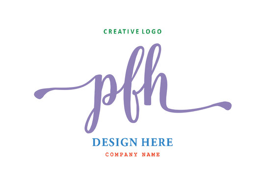 PFH lettering logo is simple, easy to understand and authoritative