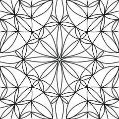 Easy mandala like flower or star, basic and simple mandalas Coloring Book for adults, seniors, and beginner. Digital drawing. Floral. Flower. Oriental. Book Page. Vector.	