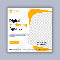 digital marketing social media post, business marketing flyer design	