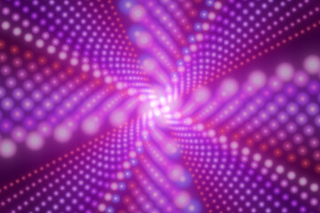purple abstract background, particles and light