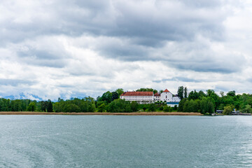 Obraz premium Chiemsee Fraueninsel Herreninsel