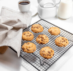 biscuits and coffee for breakfast