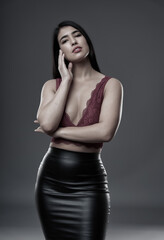 Glamorous hispanic beauty