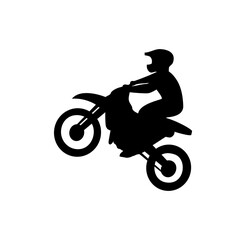 Fototapeta na wymiar Motocross helmet illustration vector eps format , suitable for your design needs, logo, illustration, animation, etc. 