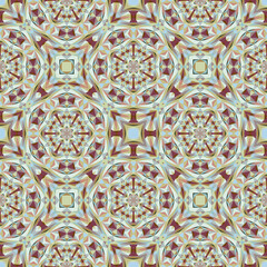 Geometric seamless pattern, abstract colorful background.