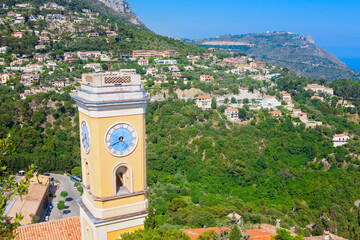 Dorf Èze - das schönste Panorama der Côte d'Azur, Frankreich