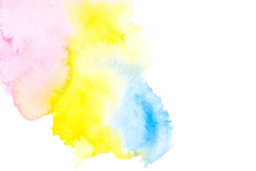 Watercolor paint background 