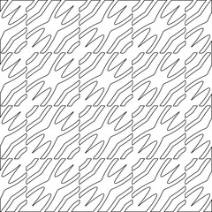  vector pattern with diagonal elements. abstract ornament for wallpapers and backgrounds. Black and white colors.