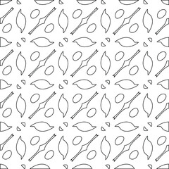 vector pattern with diagonal elements. abstract ornament for wallpapers and backgrounds. Black and white colors.