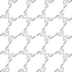  vector pattern with diagonal elements. abstract ornament for wallpapers and backgrounds. Black and white colors.