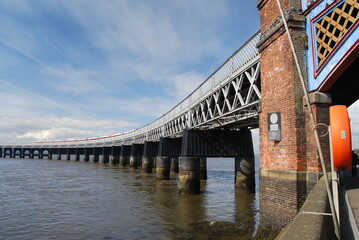 Tay Rail Bridge, River Tay, Dundee, Angus, Scotland