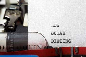 Low sugar dieting