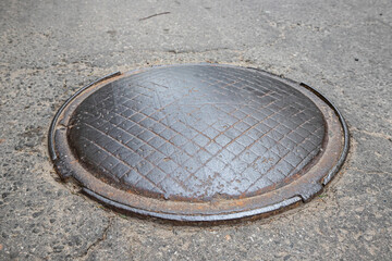 cover on the pavement