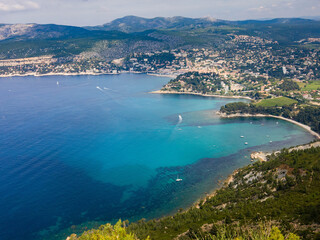 Obraz premium beautiful beach in Cassis, France