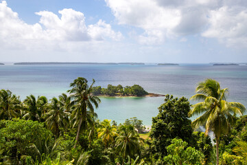 Marovo Lagoon in Solomon Islands