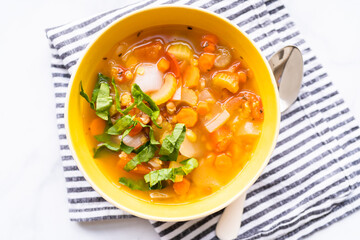 Lentil soup