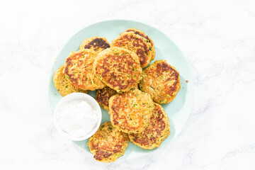 Zucchini cakes