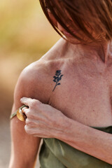 Abstract Portraits of a Adult woman