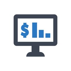 Financial report icon