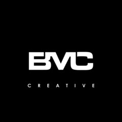 BMC Letter Initial Logo Design Template Vector Illustration