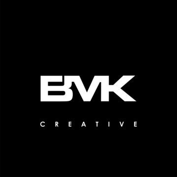 BMK Letter Initial Logo Design Template Vector Illustration