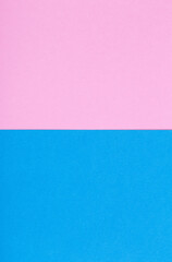 background of pink and blue sheets of paper