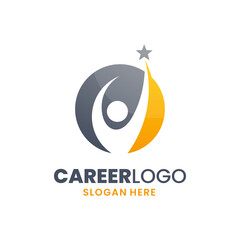 Career logo template design