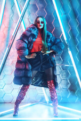 techno style and furs