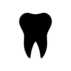 Zahn und Hintergrund