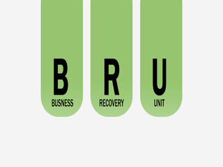 BRU - Business Recovery Unit. 