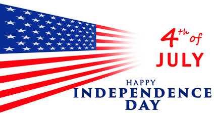 Flag of the United States. American Flag 4th july INDEPENDENCE DAY.