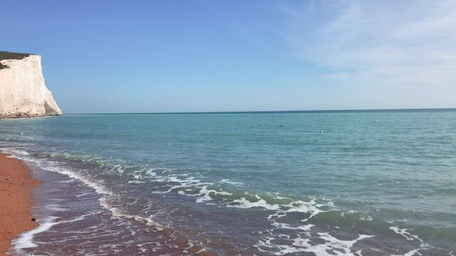 waves on the beach, summer time