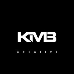 Fototapeta premium KMB Letter Initial Logo Design Template Vector Illustration