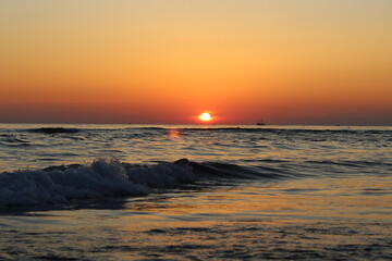 Obraz premium Sunset on the sea