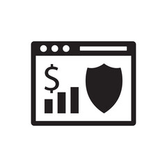 Business Progress Security Icon