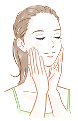 スキンケアのイメージ