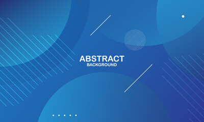 Abstract blue wave background. Dynamic shapes composition. Eps10 vector