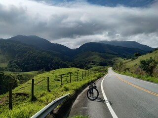 road in mountains