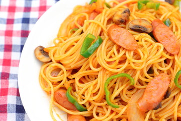 スパゲッティ　ナポリタン