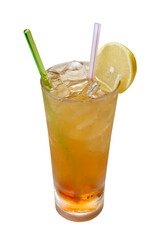 honey lemon drink with ice