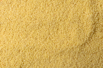 top view of textured of cous-cous